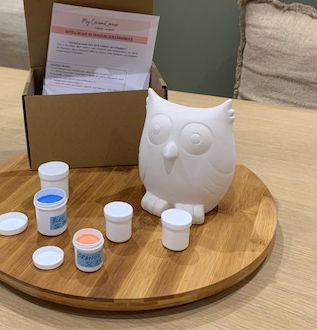 Kit Tirelire Peinture sur céramique