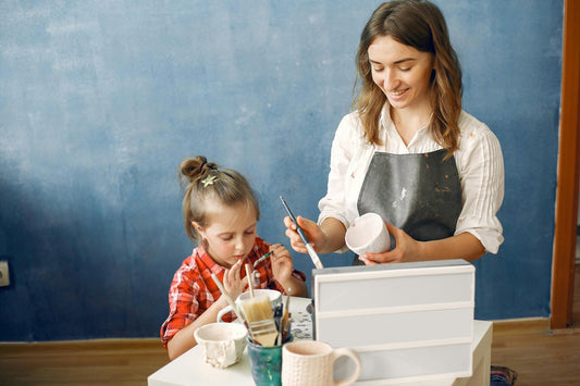 Atelier Complicité Parent / Enfant Peinture sur céramique